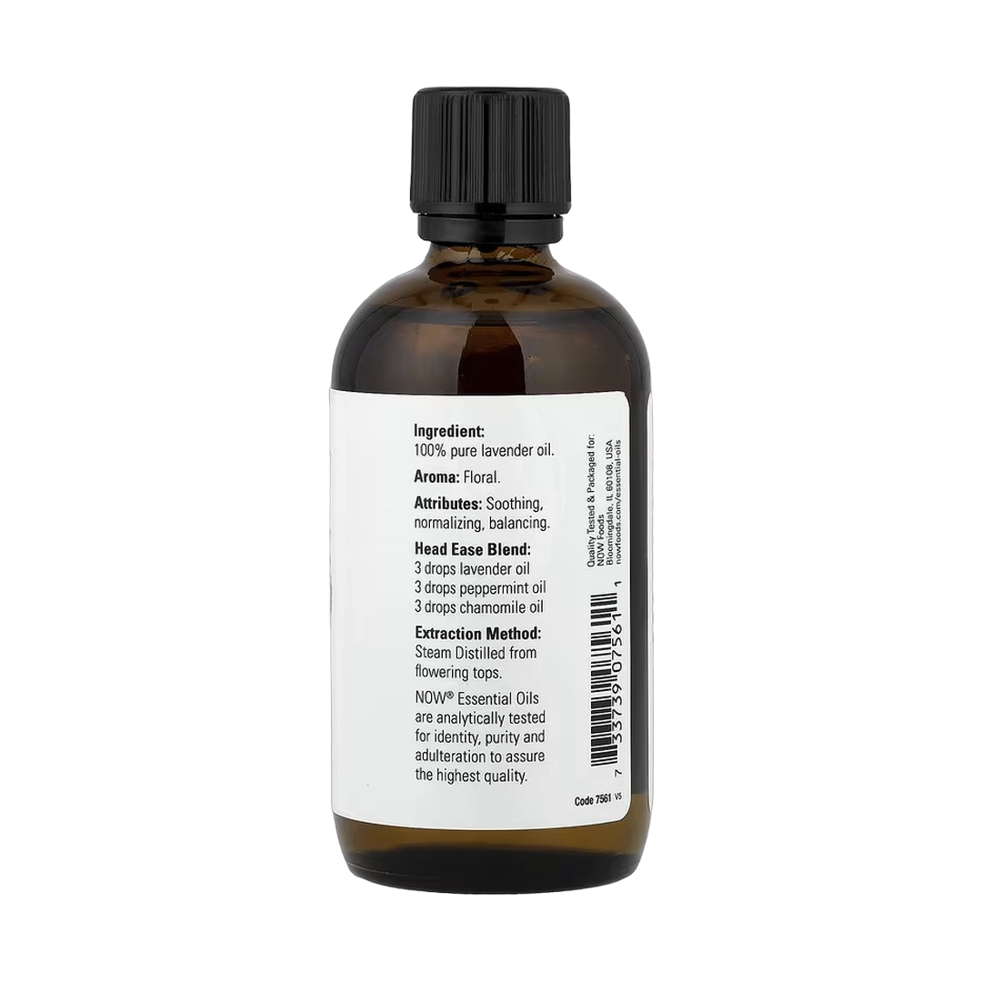 NOW Foods, Essential Oils, Lavender, 4 fl oz, 118 ml