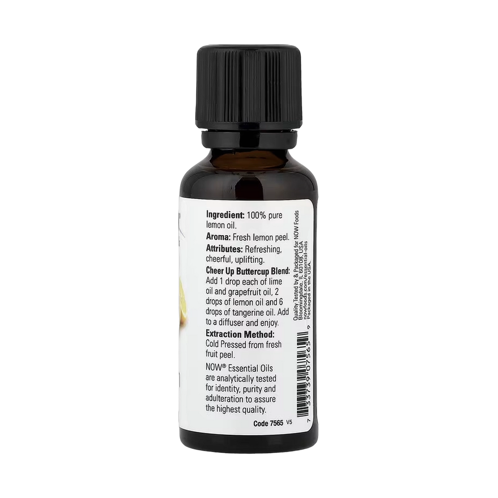 NOW Foods, Essential Oils, Lemon, 1 fl oz, 30 ml
