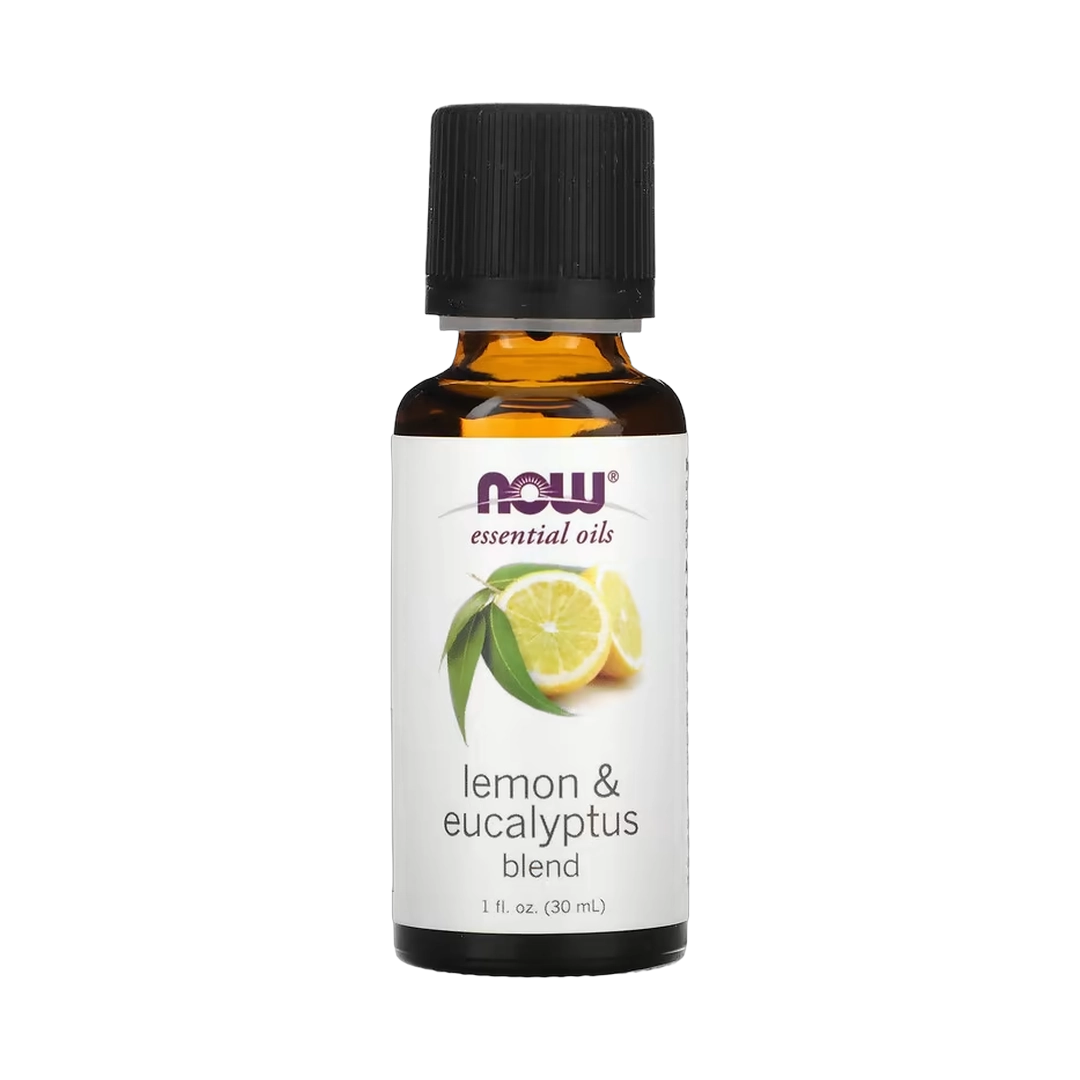 NOW Foods, Essential Oils, Lemon & Eucalyptus Blend, 1 fl oz, 30 ml