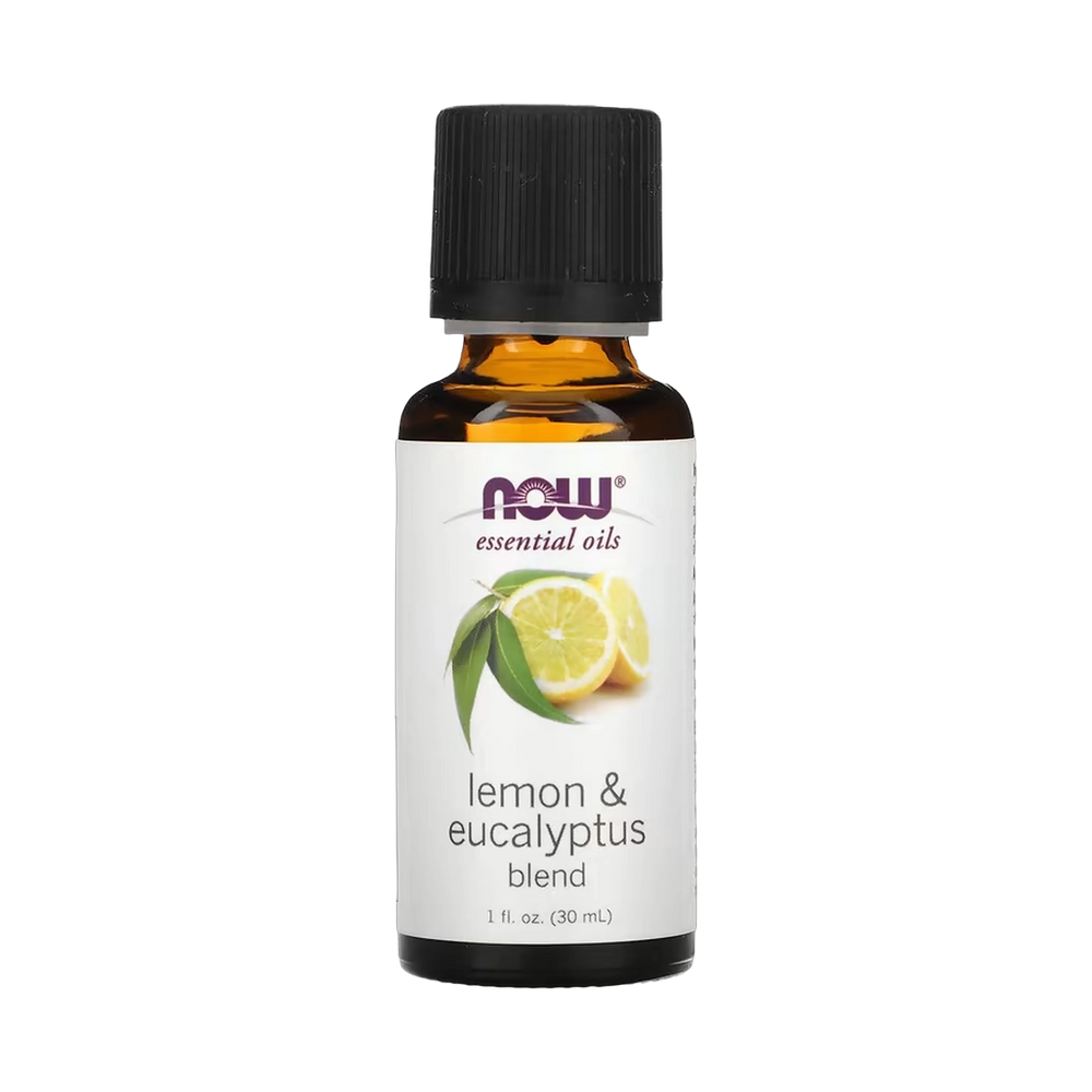 NOW Foods, Essential Oils, Lemon & Eucalyptus Blend, 1 fl oz, 30 ml