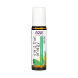 NOW Foods, Essential Oils, Mind That Energy Roll-On, 1/3 fl oz, 10 ml