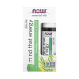 NOW Foods, Essential Oils, Mind That Energy Roll-On, 1/3 fl oz, 10 ml