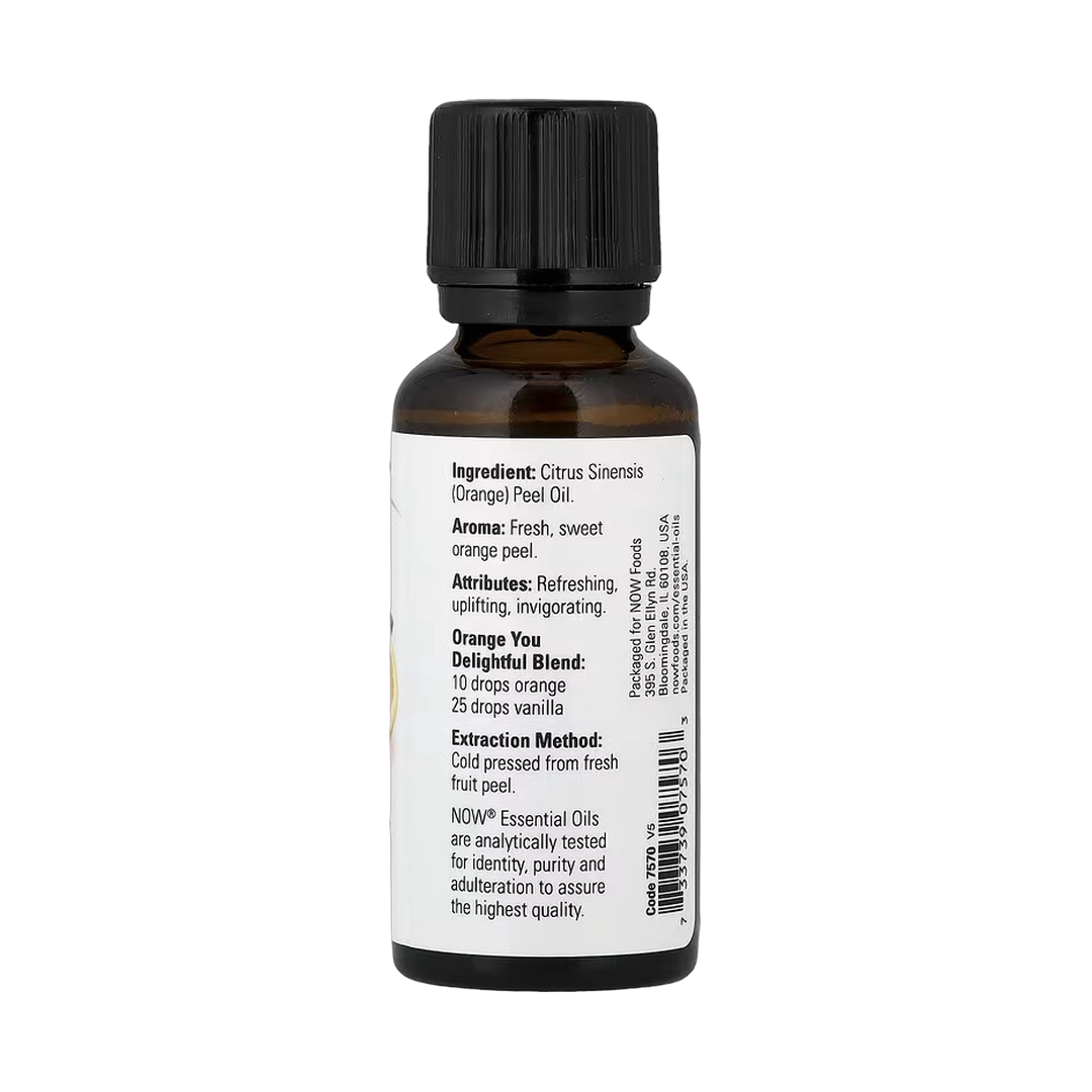 NOW Foods, Essential Oils, Orange, 1 fl oz, 30 ml