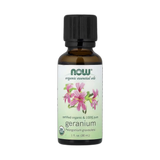 NOW Foods, Essential Oils, Organic Geranium, 1 fl oz, 30 ml