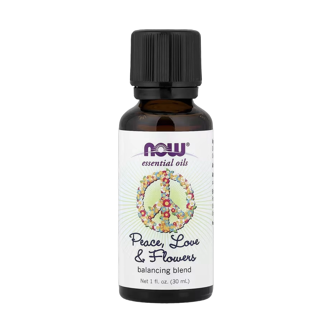 NOW Foods, Essential Oils, Peace, Love & Flowers, 1 fl. Oz, 30 ml