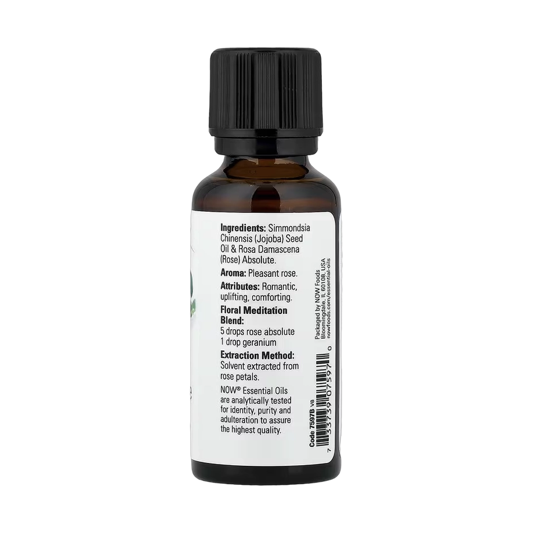 NOW Foods, Essential Oils, Rose Absolute, 1 fl oz, 30 ml