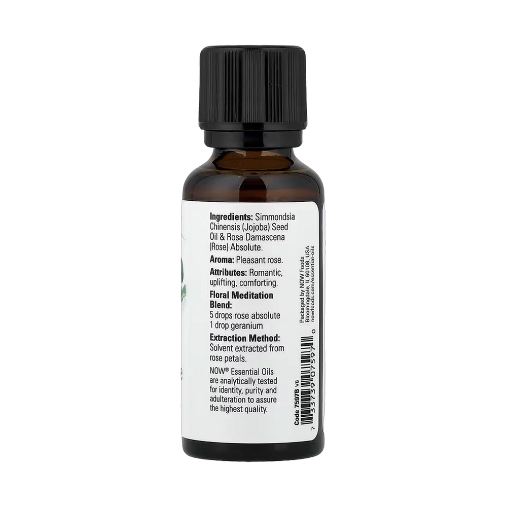 NOW Foods, Essential Oils, Rose Absolute, 1 fl oz, 30 ml