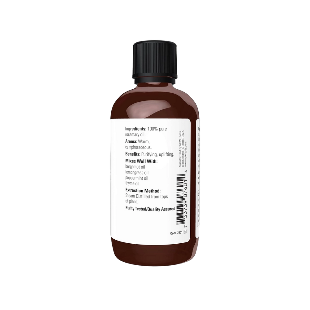 NOW Foods, Essential Oils, Rosemary, 4 fl oz, 118 ml