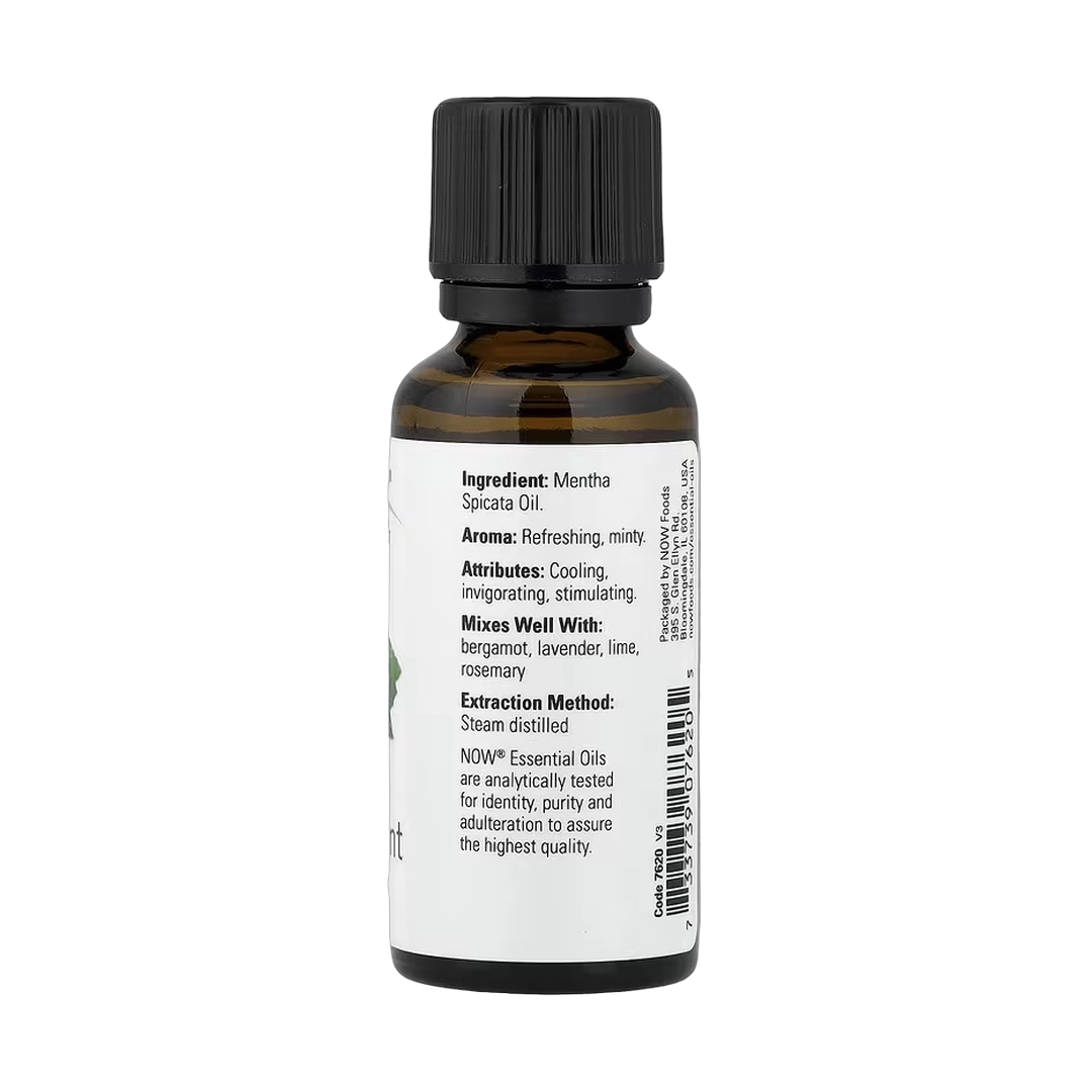 NOW Foods, Essential Oils, Spearmint, 1 fl oz, 30 ml