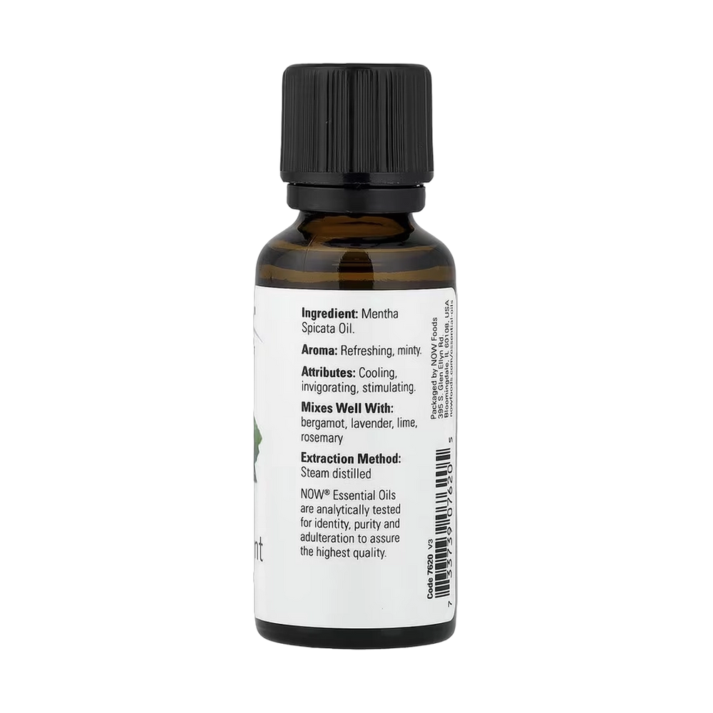 NOW Foods, Essential Oils, Spearmint, 1 fl oz, 30 ml