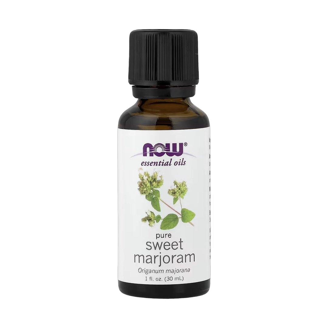 NOW Foods, Essential Oils, Sweet Marjoram, 1 fl oz, 30 ml