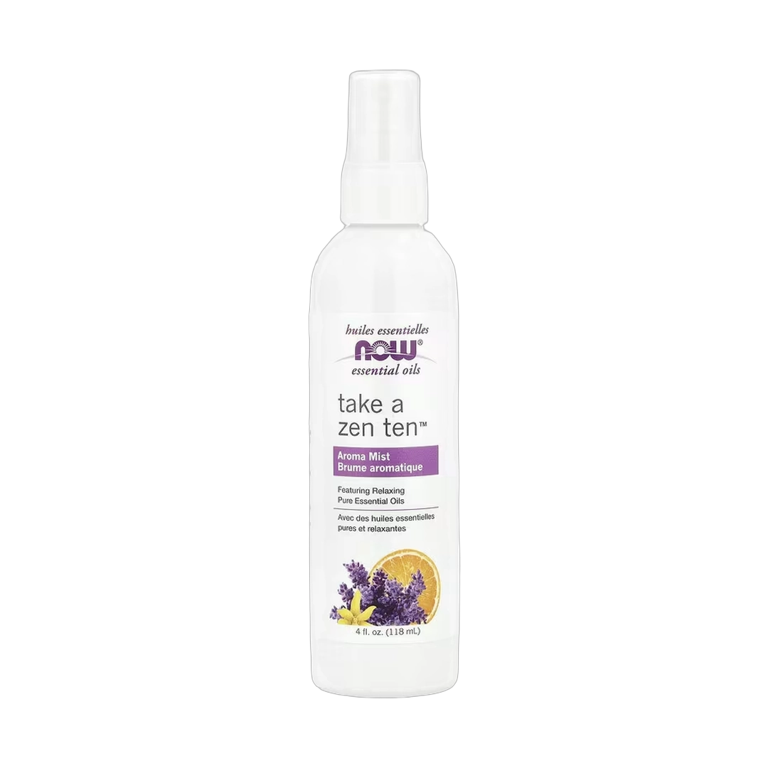 NOW Foods, Essential Oils, Take a Zen Ten™ Aroma Mist, 4 fl oz, 118 ml