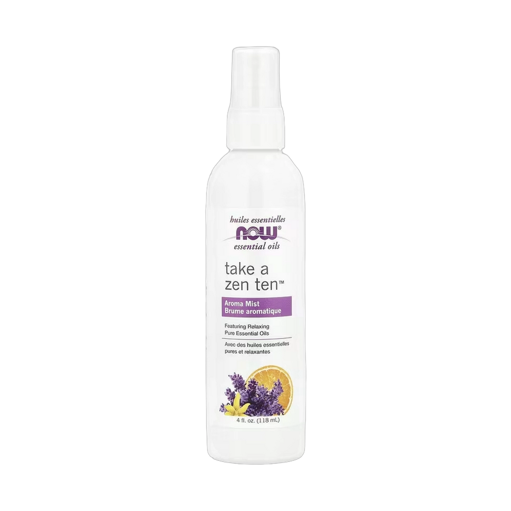 NOW Foods, Essential Oils, Take a Zen Ten™ Aroma Mist, 4 fl oz, 118 ml