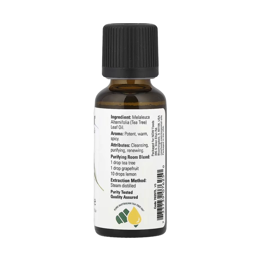 NOW Foods, Essential Oils, Tea Tree, 1 fl oz, 30 ml