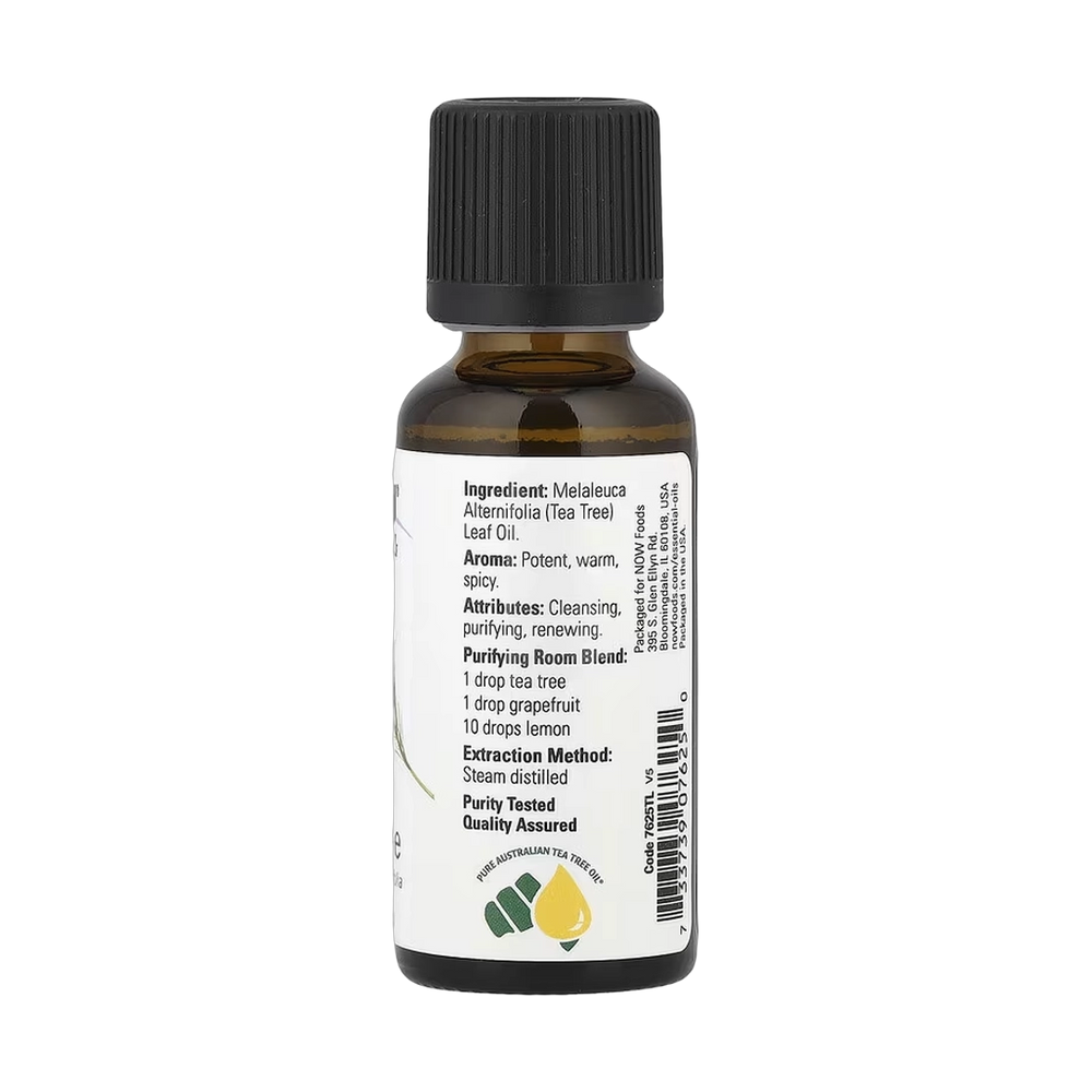 NOW Foods, Essential Oils, Tea Tree, 1 fl oz, 30 ml
