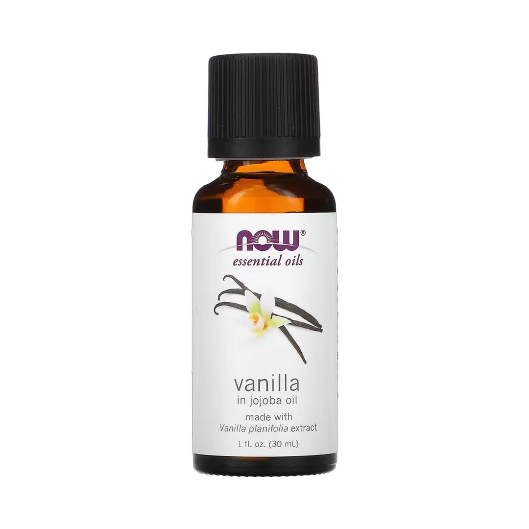 NOW Foods, Essential Oils, Vanilla in Jojoba Oil, 1 fl oz, 30 m