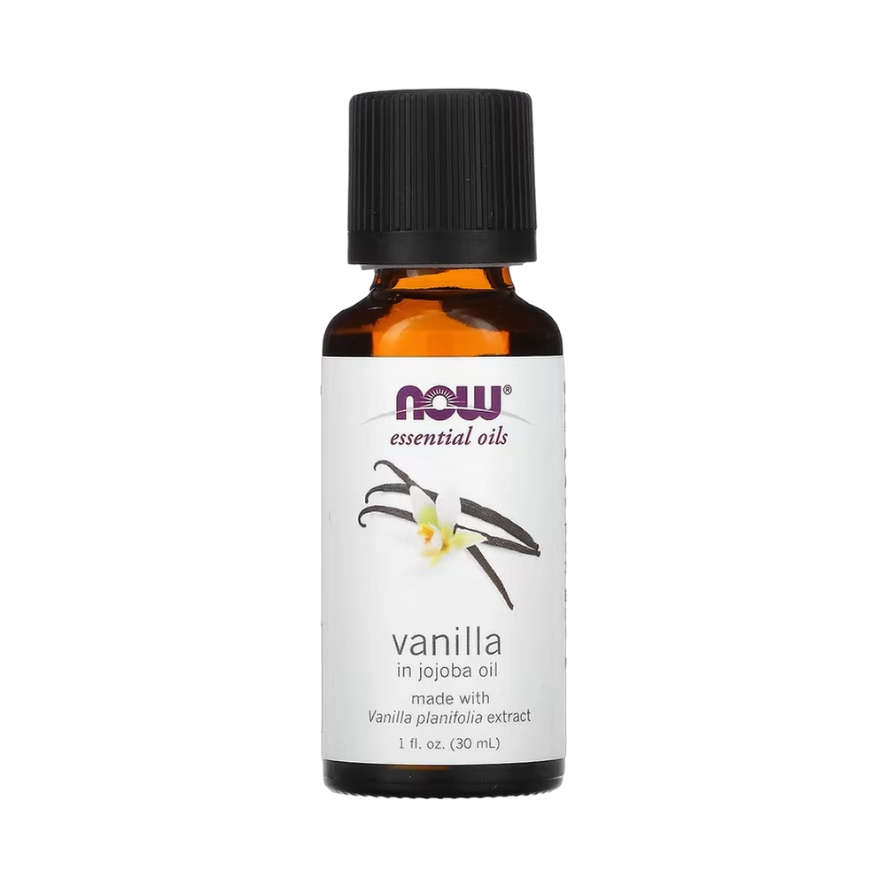 NOW Foods, Essential Oils, Vanilla in Jojoba Oil, 1 fl oz, 30 m