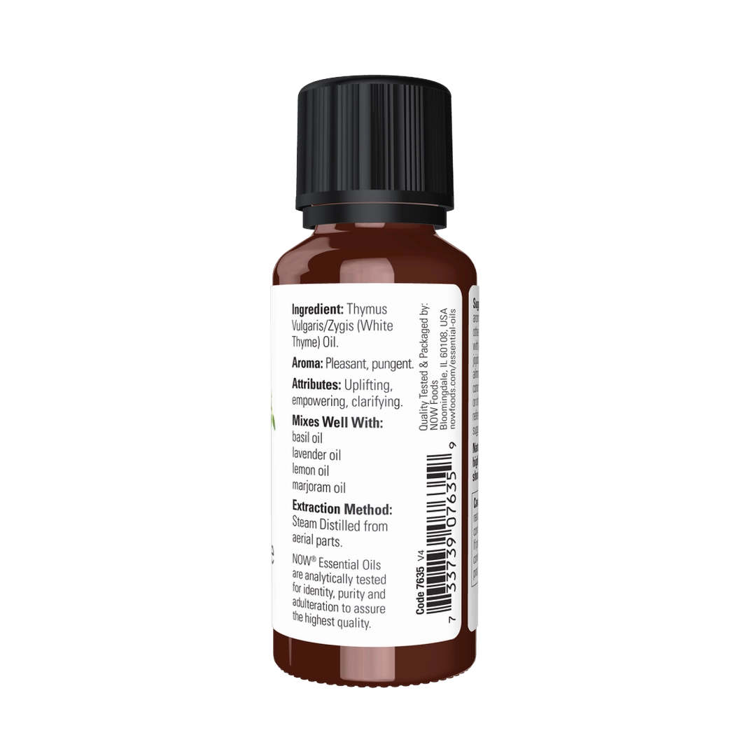NOW Foods, Essential Oils, White Thyme, 1 fl. Oz, 30 ml