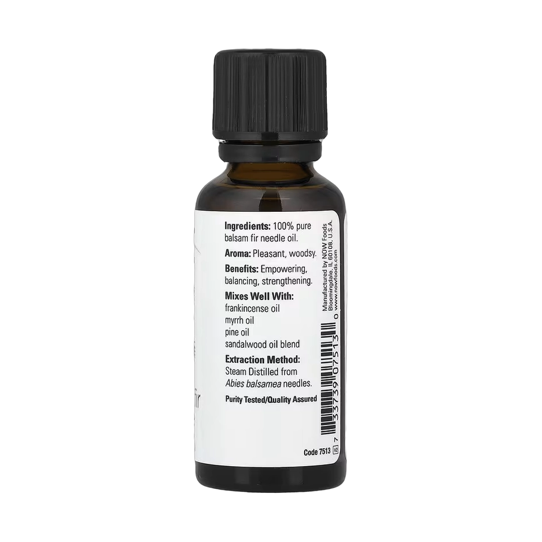 NOW Foods, Essentials Oils, Balsam Fir Needle, 1 fl oz, 30 ml