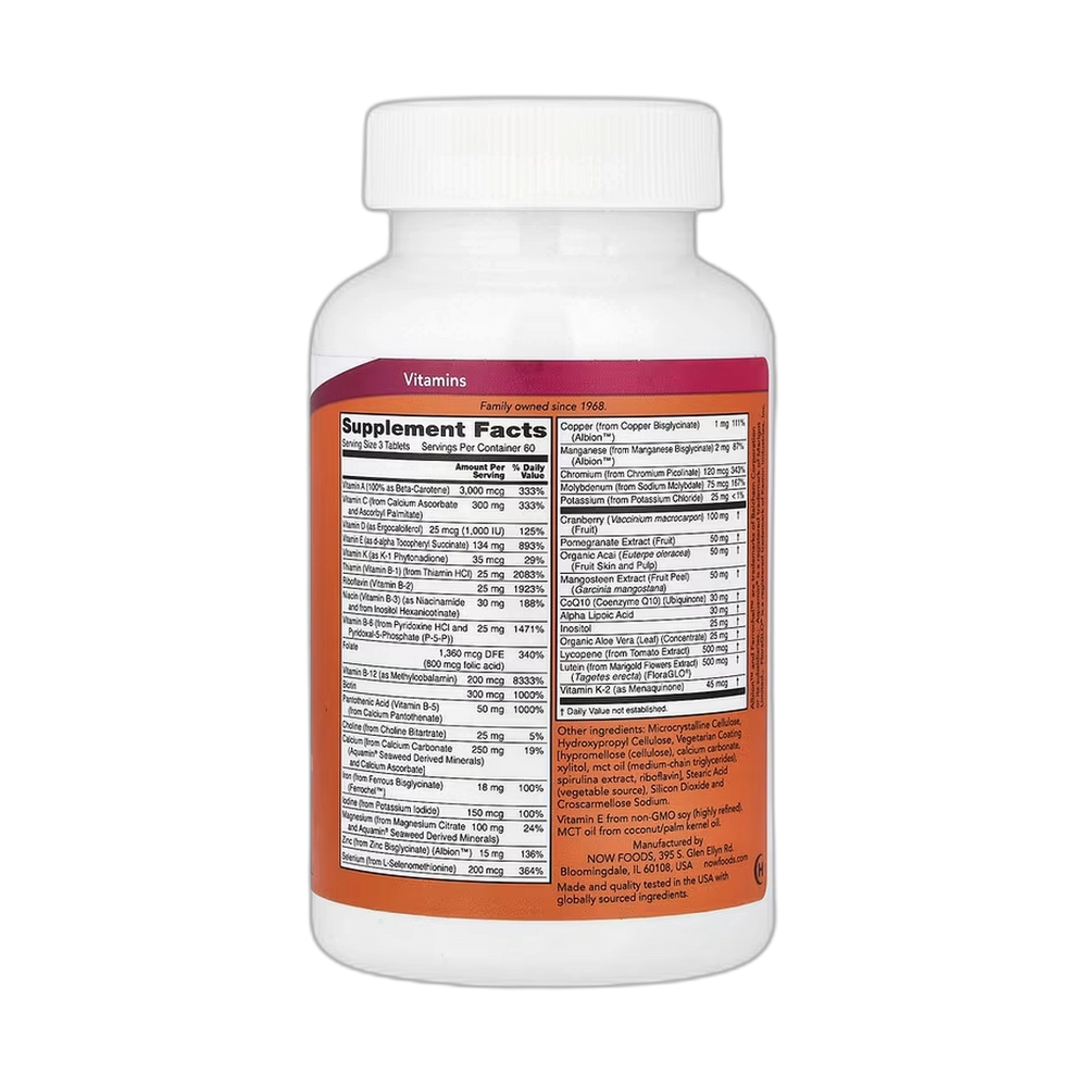NOW Foods, EVE, Superior Women's Multi, 180 Tablets