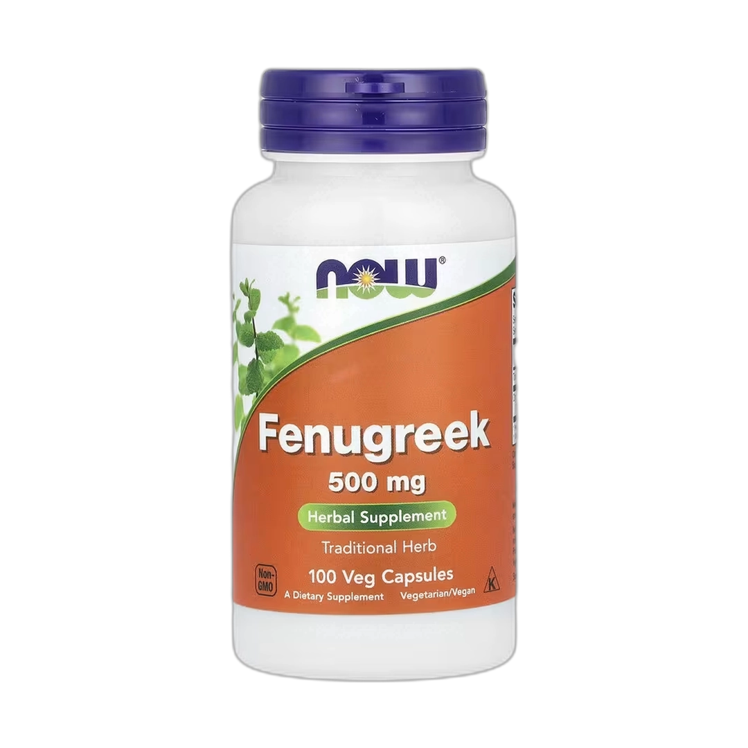 NOW Foods, Fenugreek , 500 mg, 100 Veg Capsules