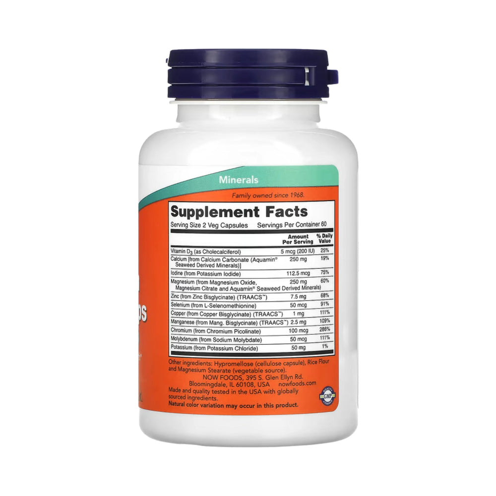 NOW Foods, Full Spectrum Mineral Caps, 120 Capsules