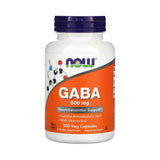 NOW Foods, GABA with Vitamin B-6, 500 mg, 100 Veg Capsules