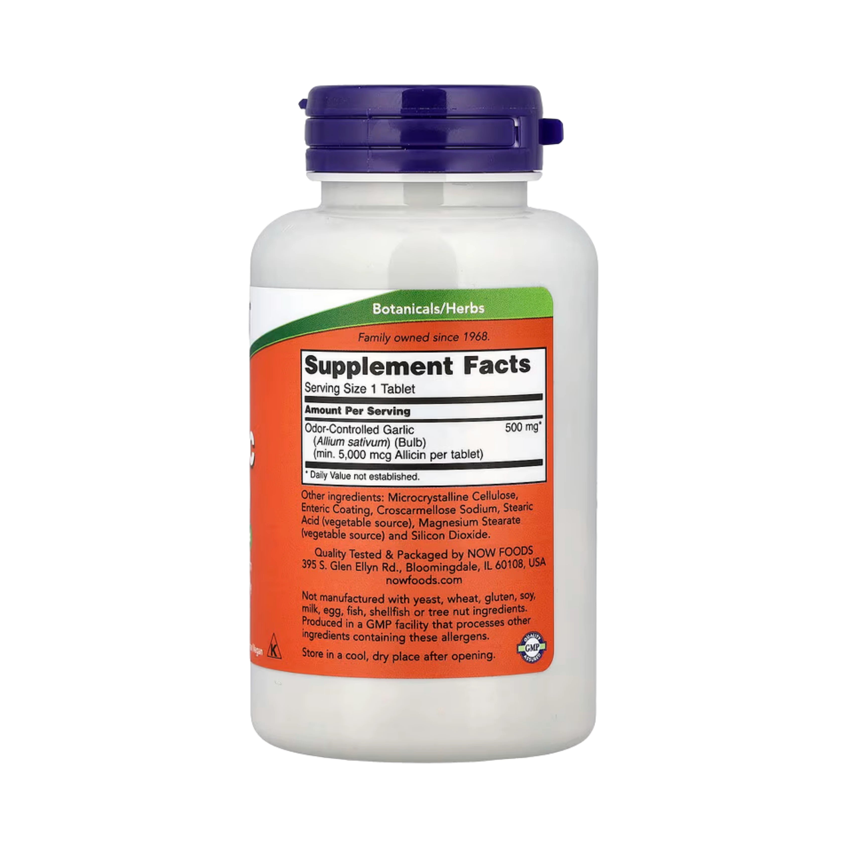 NOW Foods, Garlic 5000, 90 Tablets