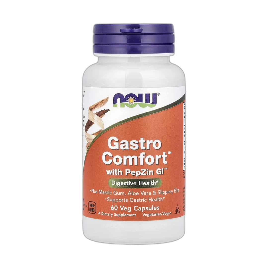 NOW Foods, Gastro Comfort with PepZin GI, 60 Veg Capsules