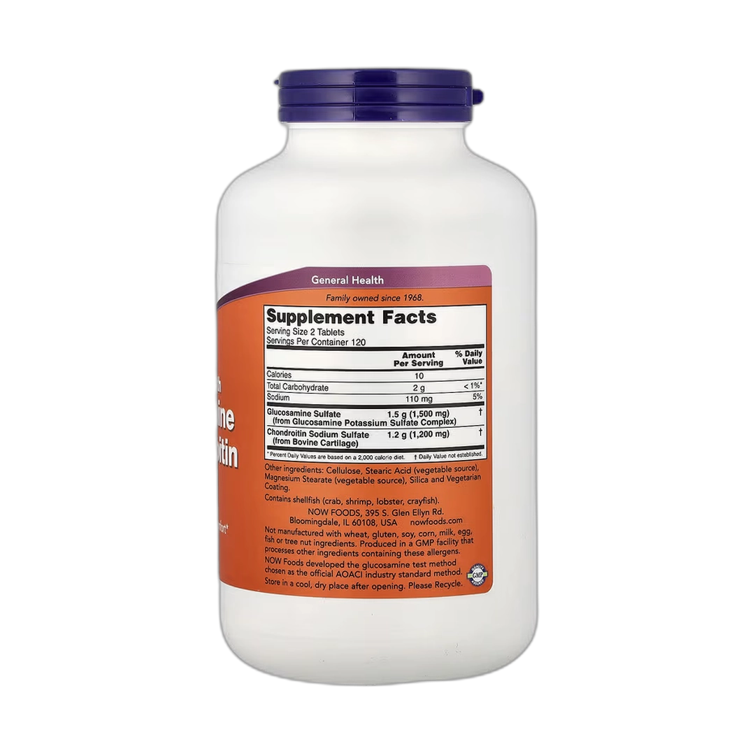 NOW Foods, Glucosamine & Chondroitin, 240 Tablets