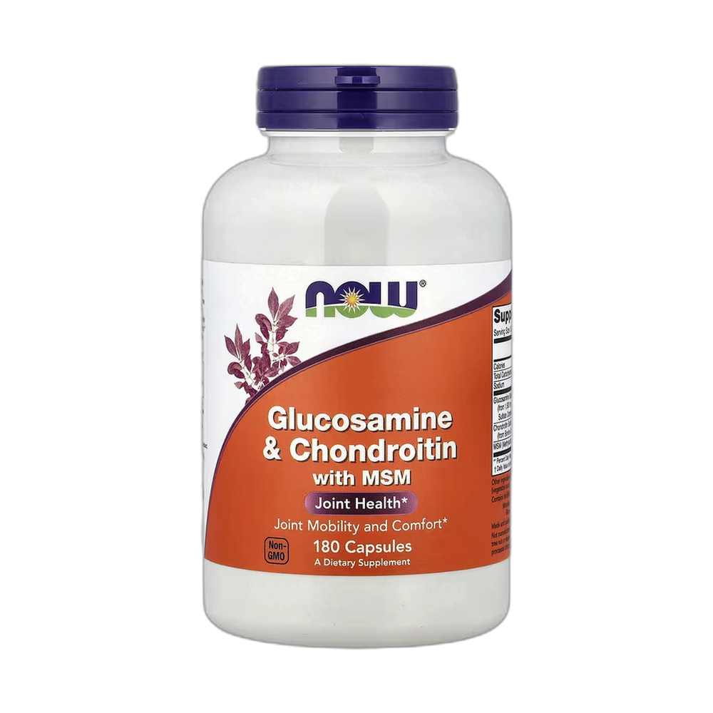 NOW Foods, Glucosamine & Chondroitin with MSM, 180 Capsules