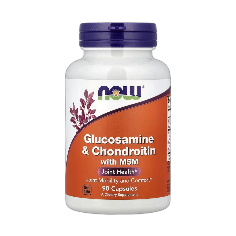 NOW Foods, Glucosamine & Chondroitin with MSM, 90 Capsules