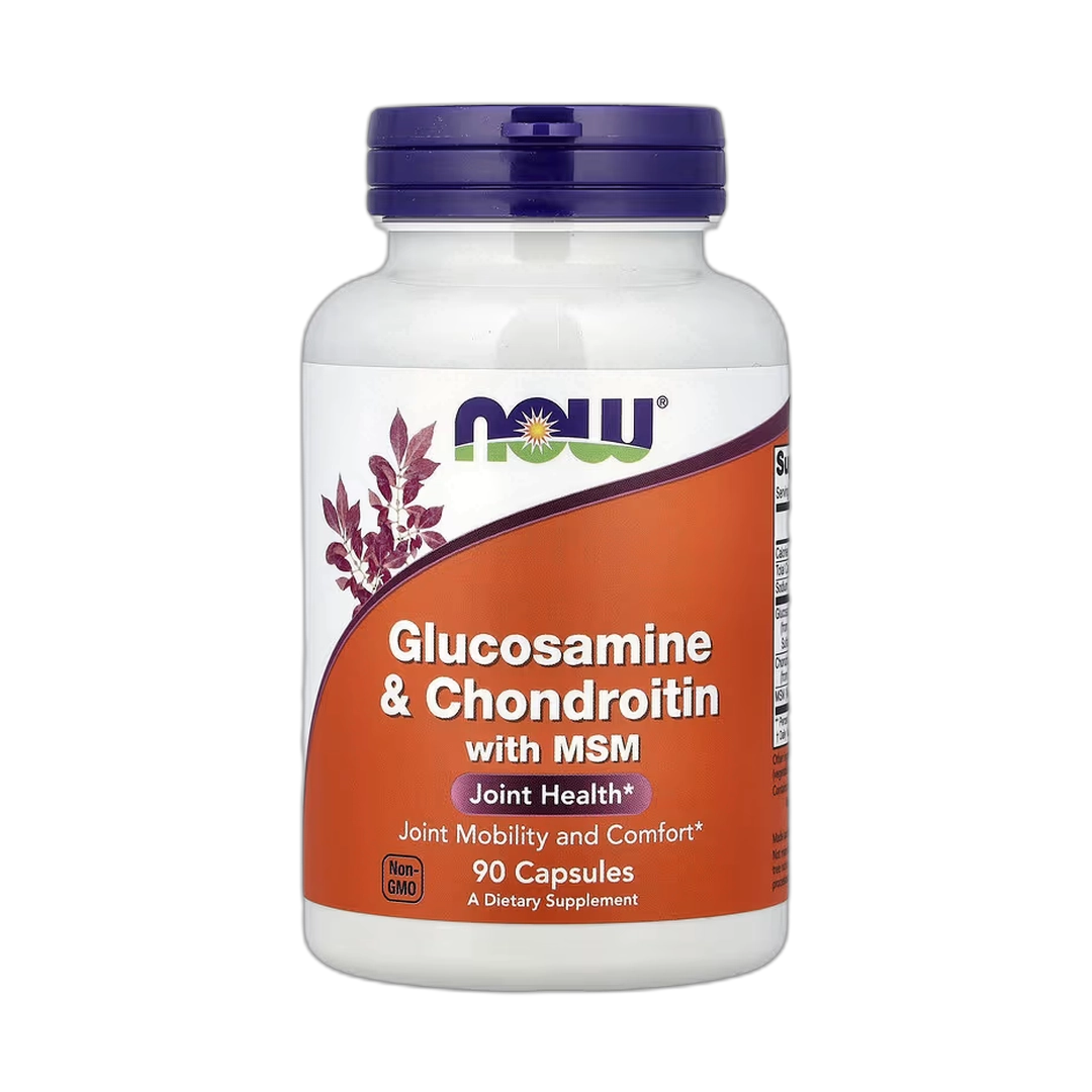 NOW Foods, Glucosamine & Chondroitin with MSM, 90 Capsules
