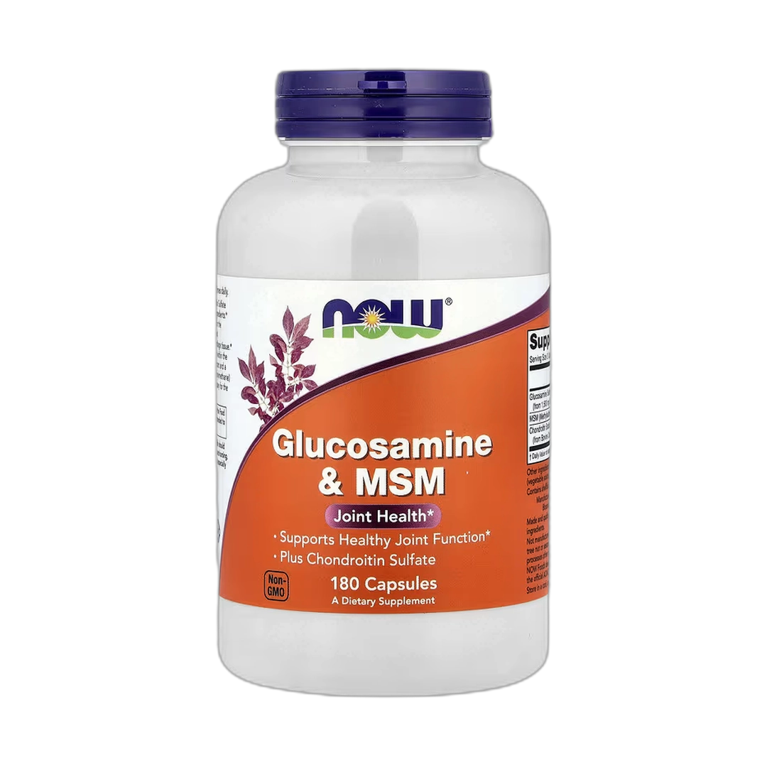 NOW Foods, Glucosamine & MSM, 180 Capsules