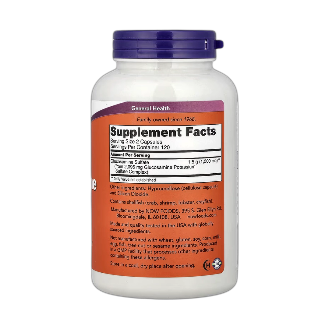 NOW Foods, Glucosamine Sulfate, 240 Capsules