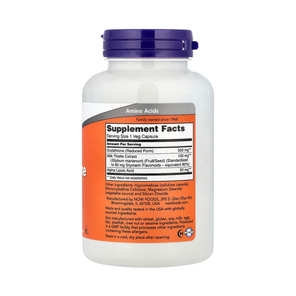NOW Foods, Glutathione , 500 mg, 120 Veg Capsules