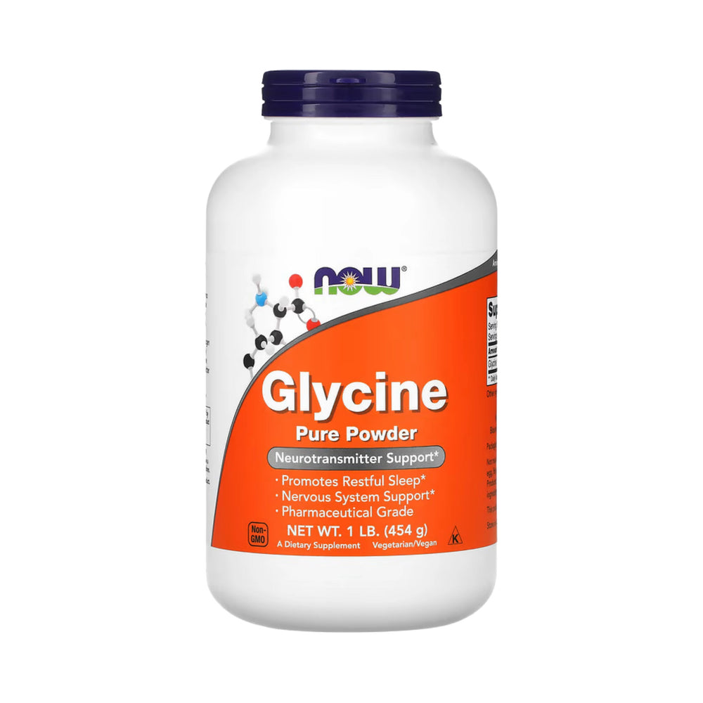 NOW Foods, Glycine, Pure Powder, 1 lb, 454 g