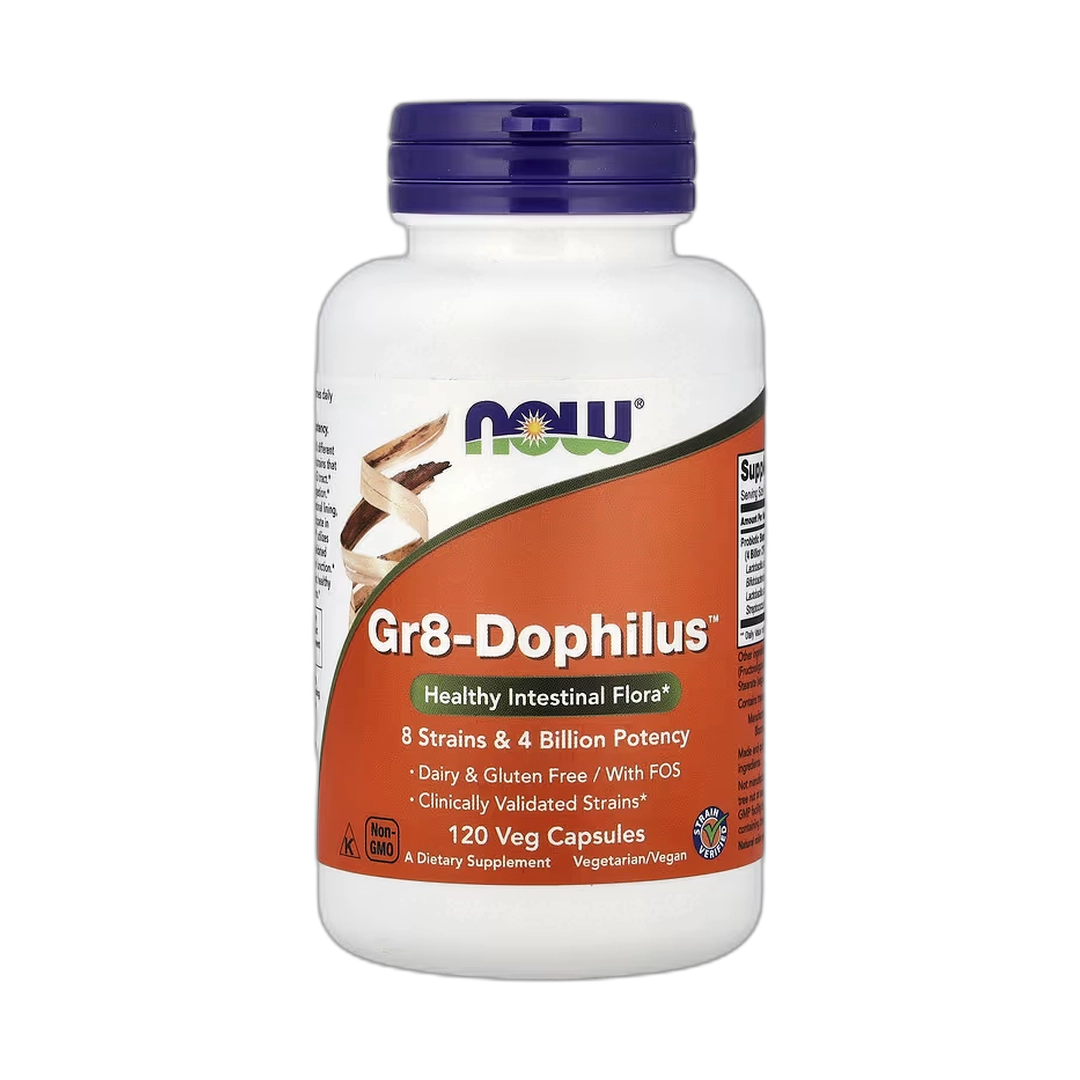 NOW Foods, Gr8-Dophilus™, 120 Veg Capsules
