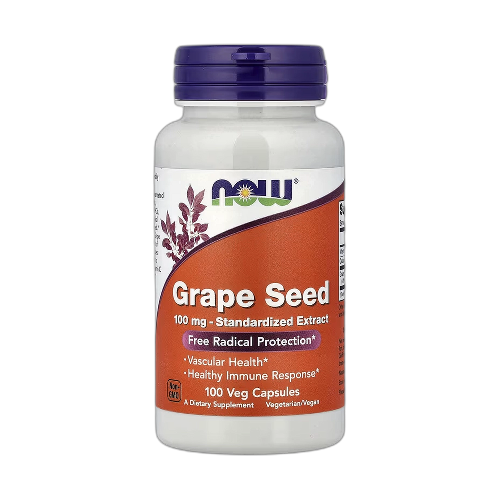 NOW Foods, Grape Seed, 100 Veg Capsules