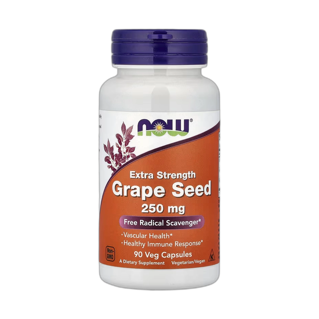NOW Foods, Grape Seed, 90 Veg Capsules