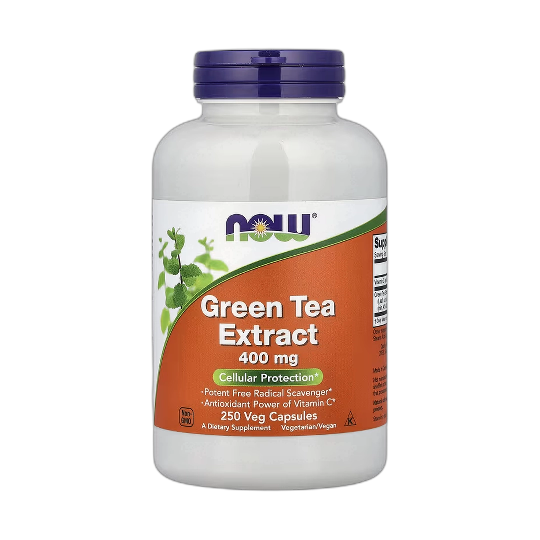 NOW Foods, Green Tea Extract, 400 mg, 250 Veg Capsules
