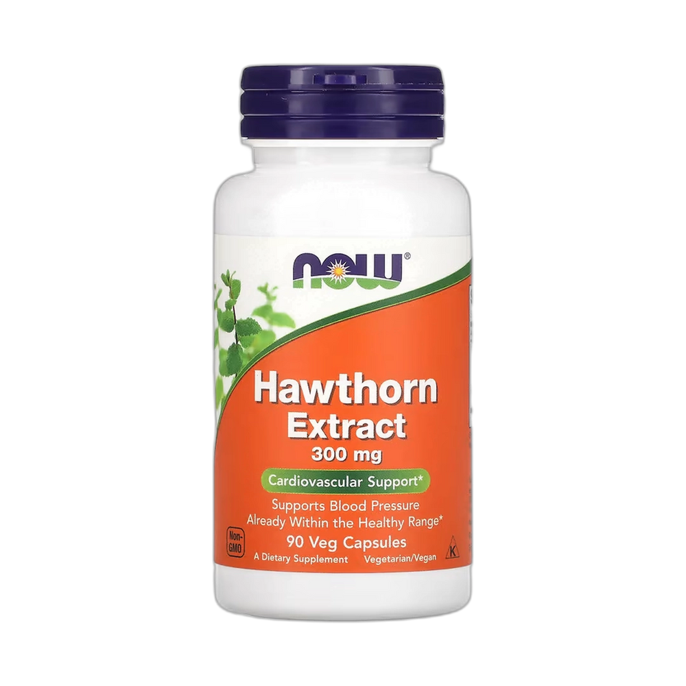 NOW Foods, Hawthorn Extract, 300 mg, 90 Veg Capsules