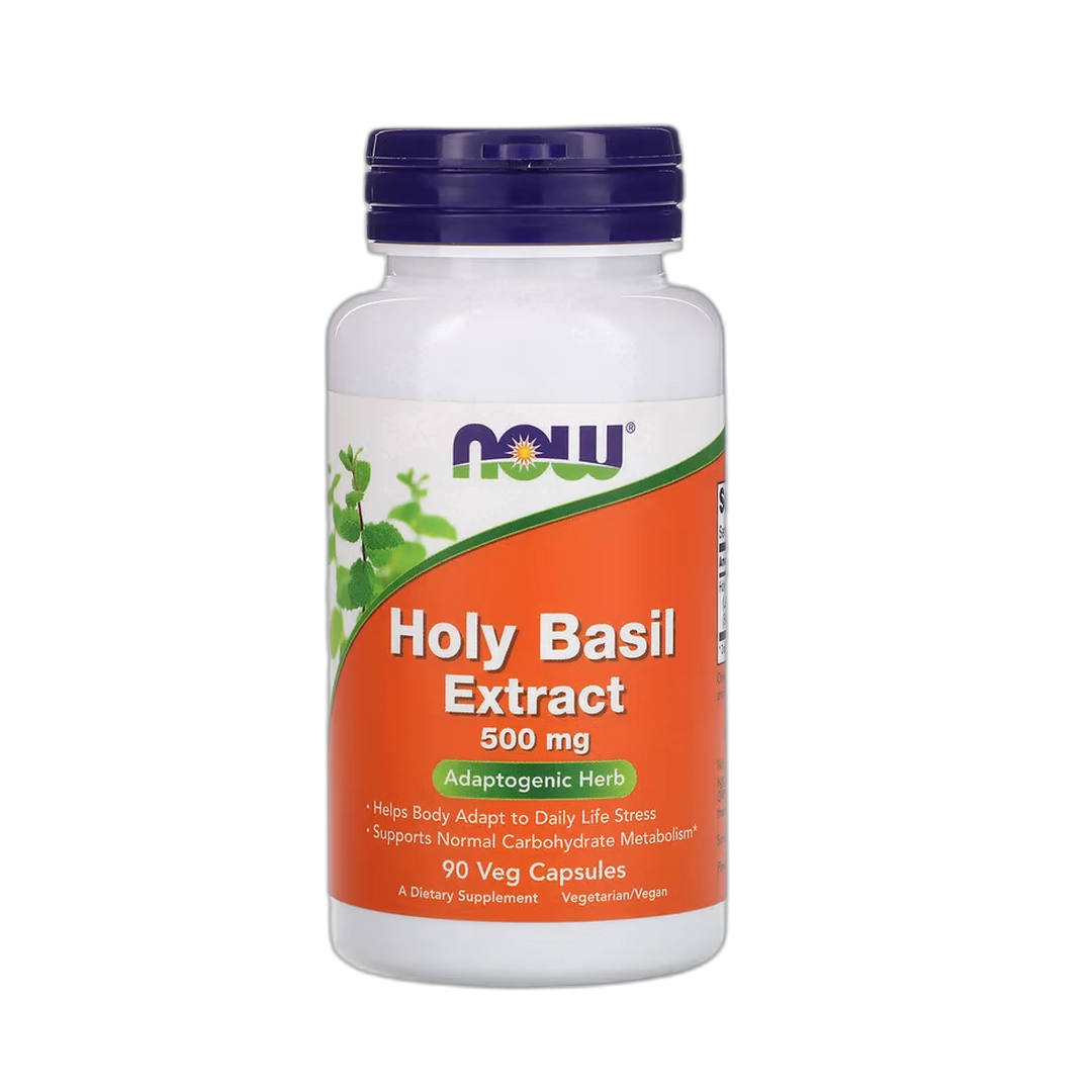 NOW Foods, Holy Basil Extract, 500 mg, 90 Veg Capsules