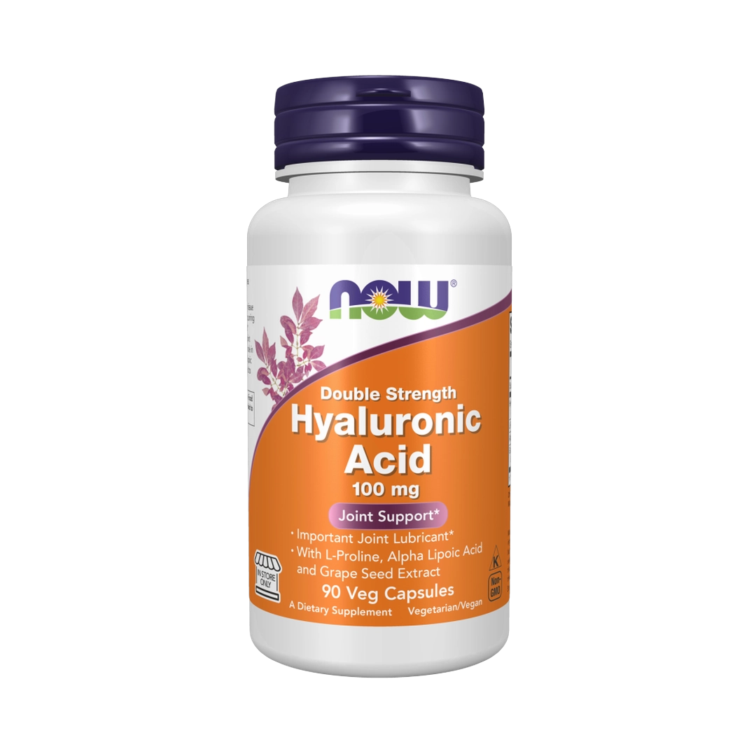 NOW Foods, Hyaluronic Acid, 100 MG, 90 Veg Capsules