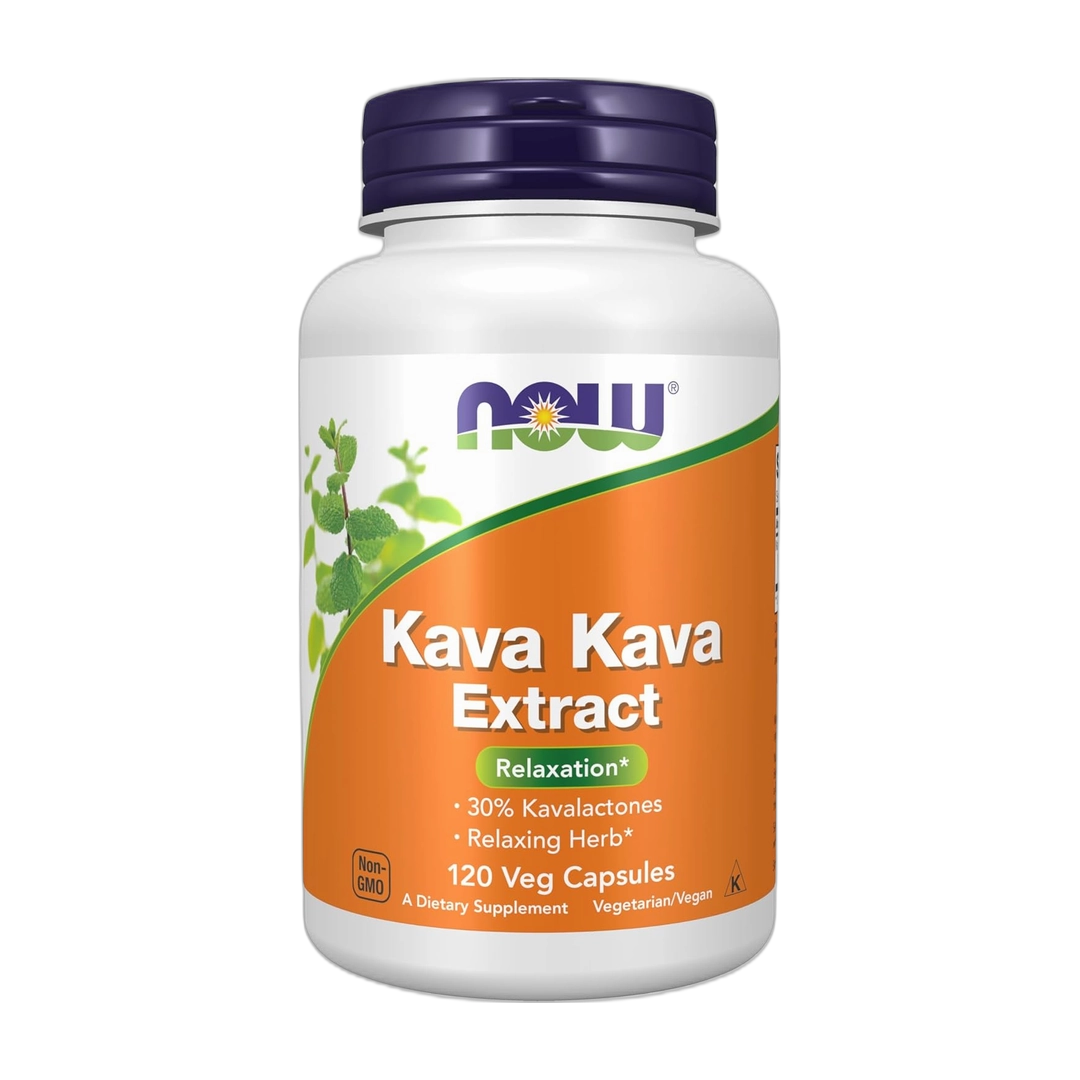 NOW Foods, Kava Kava Extract, 120 Veg Capsules