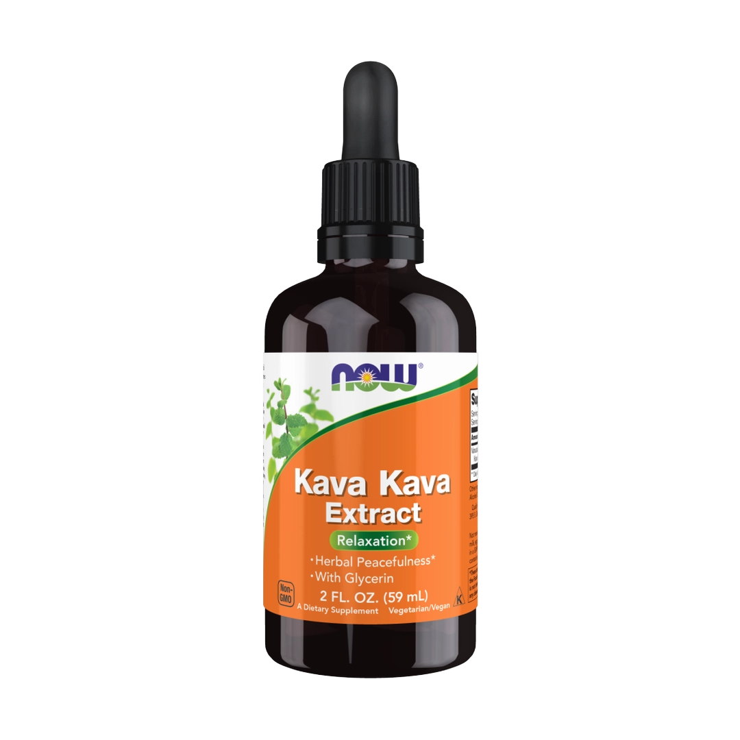 NOW Foods, Kava Kava Extract, 2 fl. Oz, 59 ml