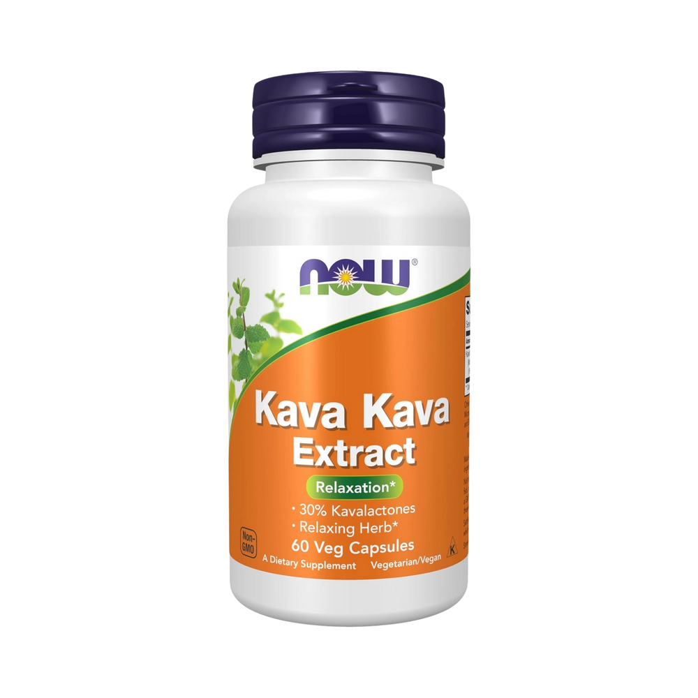NOW Foods, Kava Kava Extract, 60 Veg Capsules
