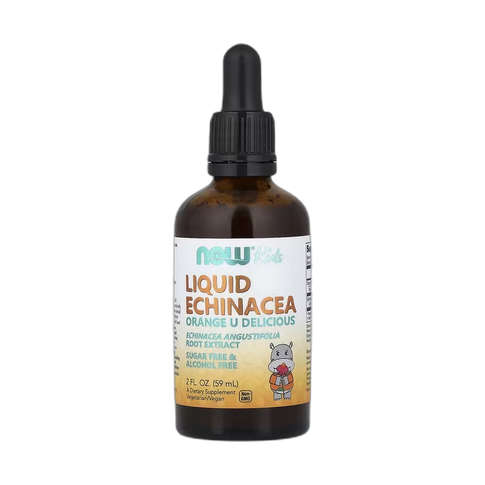 NOW Foods, Kids, Liquid Echinacea, Orange, 2 fl oz, 59 ml