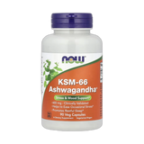 NOW Foods, KSM-66 Ashwagandha, 600 mg, 90 Veg Capsules