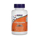 NOW Foods, L-Carnosine, 500 mg, 100 Veg Capsules
